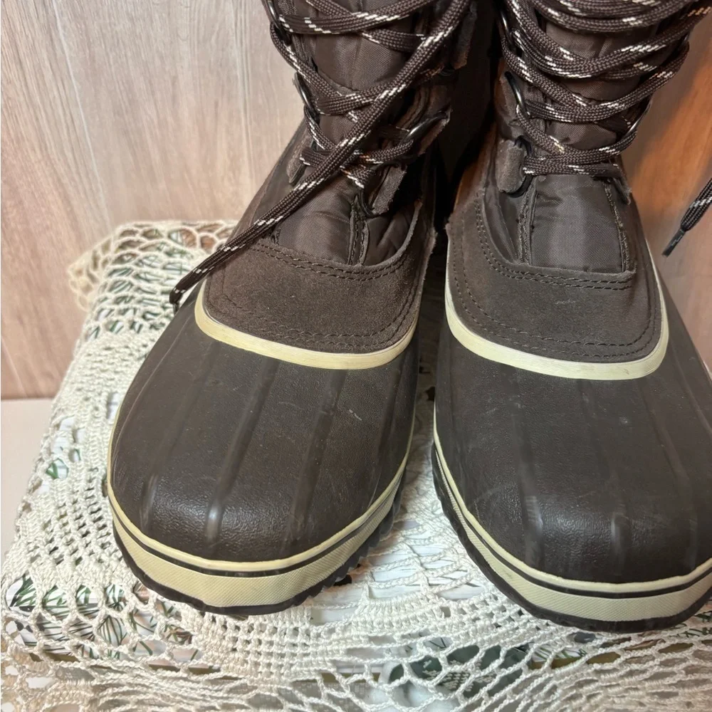 Kodiak Cozy Brown Fur-Lined Winter Boots